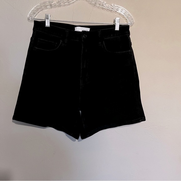 Vervet Black Mom High Rise Denim Shorts - Picture 2 of 6